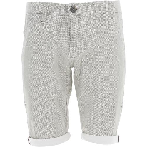 Vêtements Homme Shorts / Bermudas Knot striped organic-cotton T-shirto Varen off white short Beige
