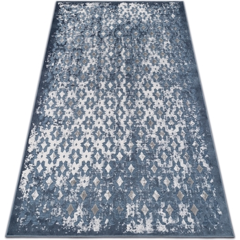 Hall In The Wall Tapis Rugsx Tapis ACRYLIQUE YAZZ 7006 ORIENT bleu 133x190 cm Bleu