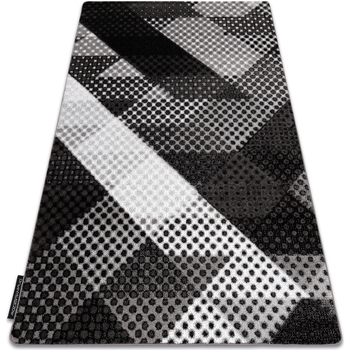 Tables de chevet Tapis Rugsx Tapis INTERO BALANCE 3D Les points gris 240x330 cm Gris