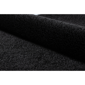 Rugsx Tapis lavable MOOD 71151030 moderne - noir 80x150 cm Noir