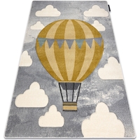 Maison & Déco Tapis Rugsx Tapis PETIT BALOON ballon, des nuages gris 120x170 cm Gris