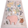 Oh My Bag Tapis Rugsx Tapis FUN Forester pour enfants, animaux, forêt b 180x270 cm Beige