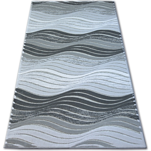 Hall In The Wall Tapis Rugsx Tapis ACRYLIQUE YAZZ 1760 gris 133x190 cm Gris