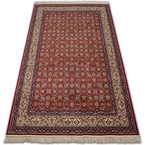 Taies doreillers / traversins Tapis Rugsx Tapis WINDSOR 22938 JACQUARD traditionel rose 60x100 cm Rouge