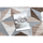 Maison & Déco Tapis Rugsx Tapis ARGENT - W6096 Triangles beige et 133x190 cm Beige