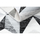 Maison & Déco Tapis Rugsx Tapis ARGENT - W6096 Triangles gris et noir 133x190 cm Gris