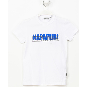 Vêtements Garçon Tri par pertinence Napapijri GA4EQC-002 Blanc