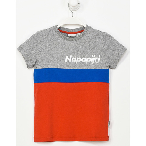 Vêtements Garçon T-shirts manches courtes Napapijri GA4EQE-AA5 Multicolore