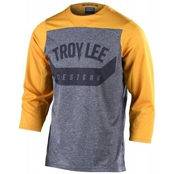 t-shirt troy lee designs  tld maillot vtt ruckus 3/4 arc - honey t 