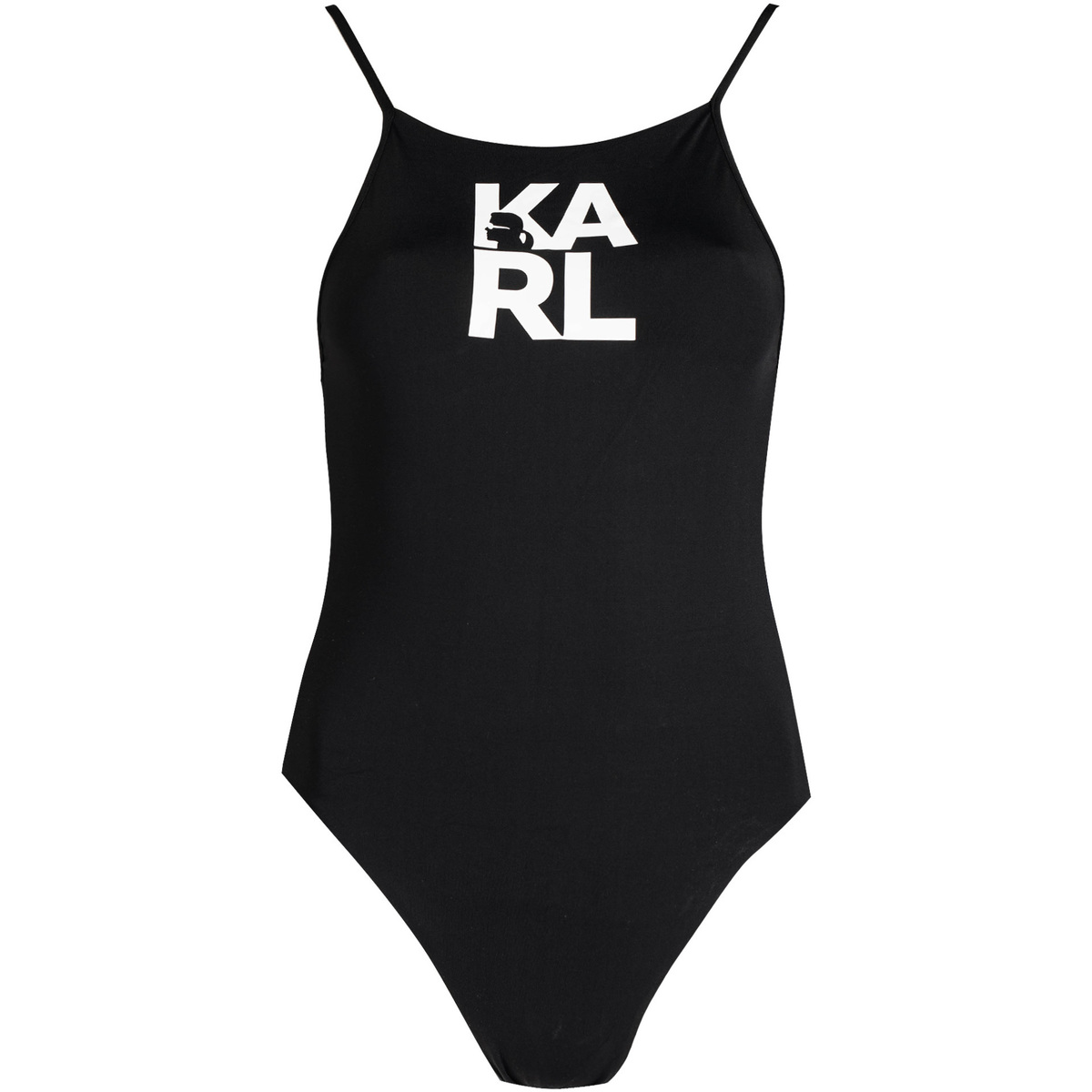 Vêtements Femme Maillots / Shorts de bain Karl Lagerfeld KL22WOP01 | Printed Logo Noir