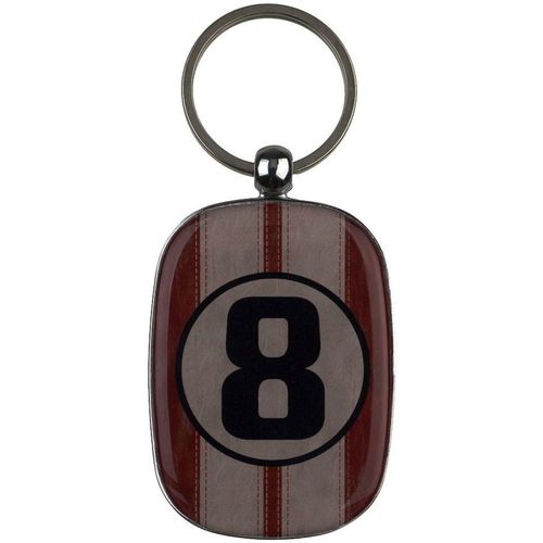 Accessoires textile Porte-clés Sacs à dos Porte clefs Numéro 8 Rouge