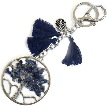 Accessoires textile Porte-clés Cadoons Porte clefs ou Bijou de sac Arbre de vie - Marine Bleu