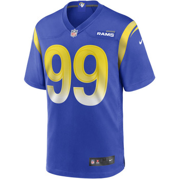 Vêtements T-shirts manches courtes Nike Maillot NFL Aaron Donald Los A Multicolore