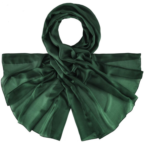 Accessoires textile Femme Oh My Bag Allée Du Foulard Etole soie unie Vert