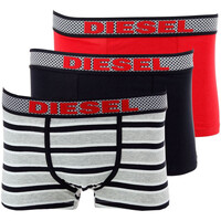 Sous-vêtements Homme Boxers Diesel Pack 3   Shawn (Multicolore/Noir/Rou Gris
