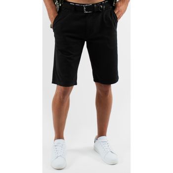 Vêtements Homme Shorts Logo / Bermudas Sinequanone Short unicolore noir Noir