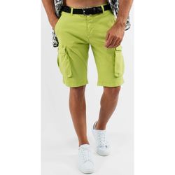 Vêtements Homme Shorts / Bermudas Sinequanone Short cargo anis Vert