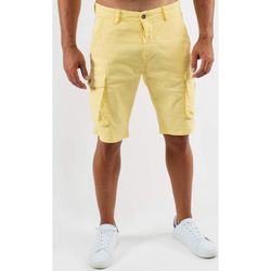 Vêtements Homme Shorts / Bermudas Sinequanone Short cargo jaune Jaune