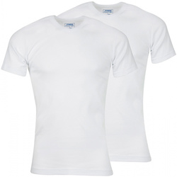 Vêtements Homme T-shirts drawstring-hooded manches courtes Athena 105057VTPER27 Blanc