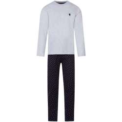 Vêtements Homme Pyjamas / Chemises de nuit Eden Park 116615VTPER27 Gris