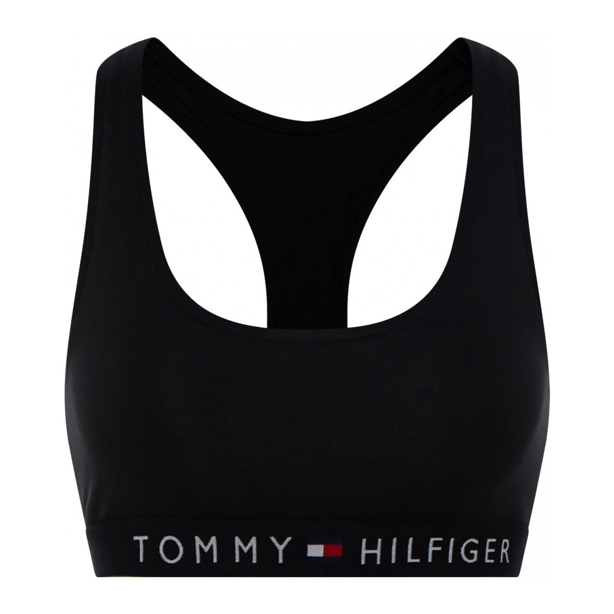 Vêtements Femme T-shirts manches courtes Tommy Jeans 122845VTPER27 Noir