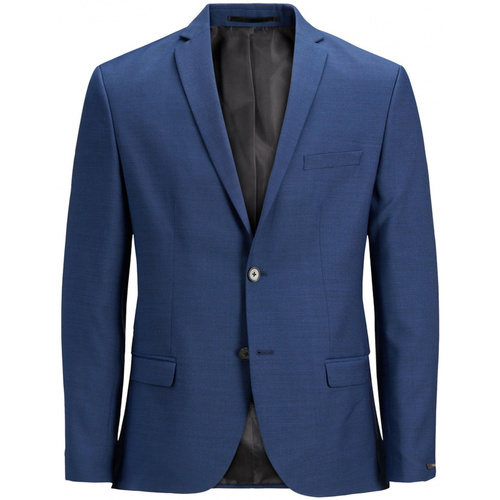 Vêtements Homme Vestes de costume Premium By Bottines / Boots 75530VTPER27 Bleu
