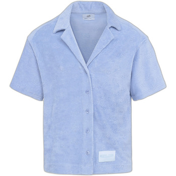 Vêtements Homme Chemises manches longues Sixth June Chemise  Monogram Towel bleu