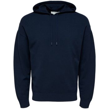 Vêtements Homme Sweats Selected 16085465 HELLER-SKY CAPTAIN Bleu