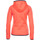 Vêtements Femme Polaires Peak Mountain Blouson polarshell femme ACAMPUS Orange