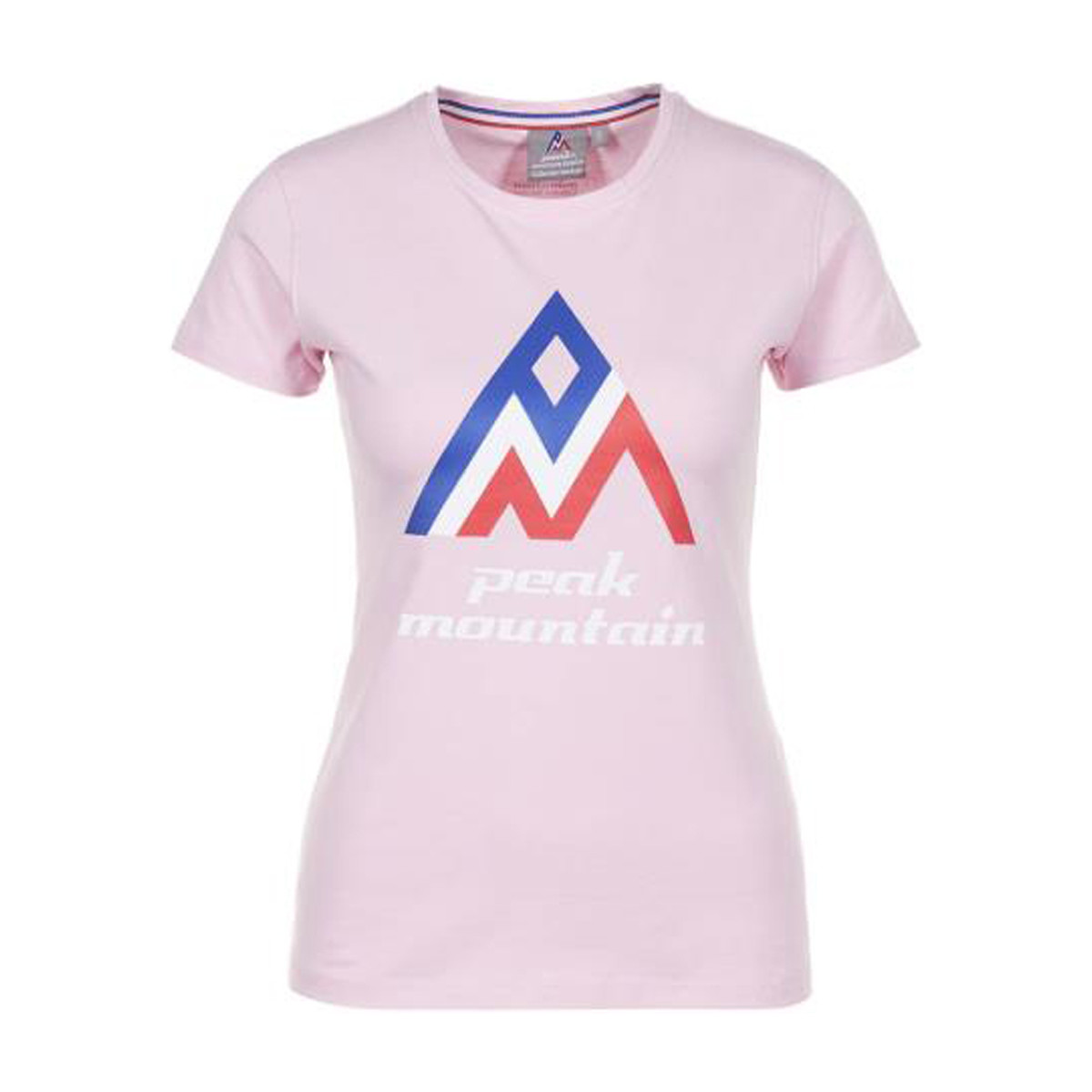 Vêtements Femme T-shirts manches courtes Peak Mountain T-shirt manches courtes femme ACIMES Rose