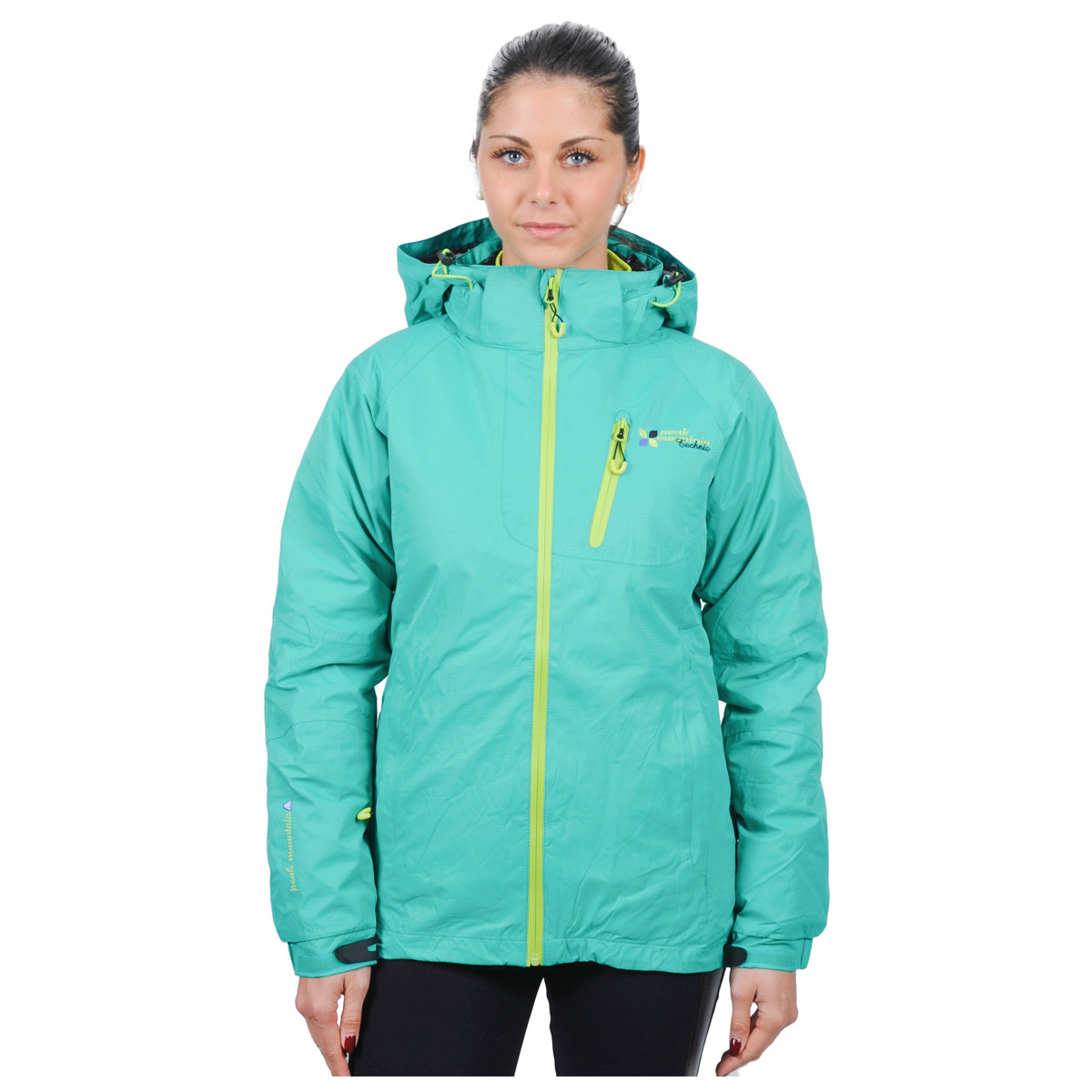Vêtements Femme Blousons Peak Mountain Blouson de ski femme ACIXI Vert