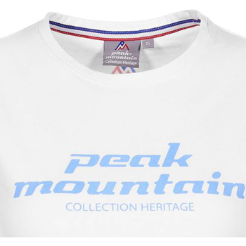 Peak Mountain T-shirt manches courtes femme ACOSMO Blanc