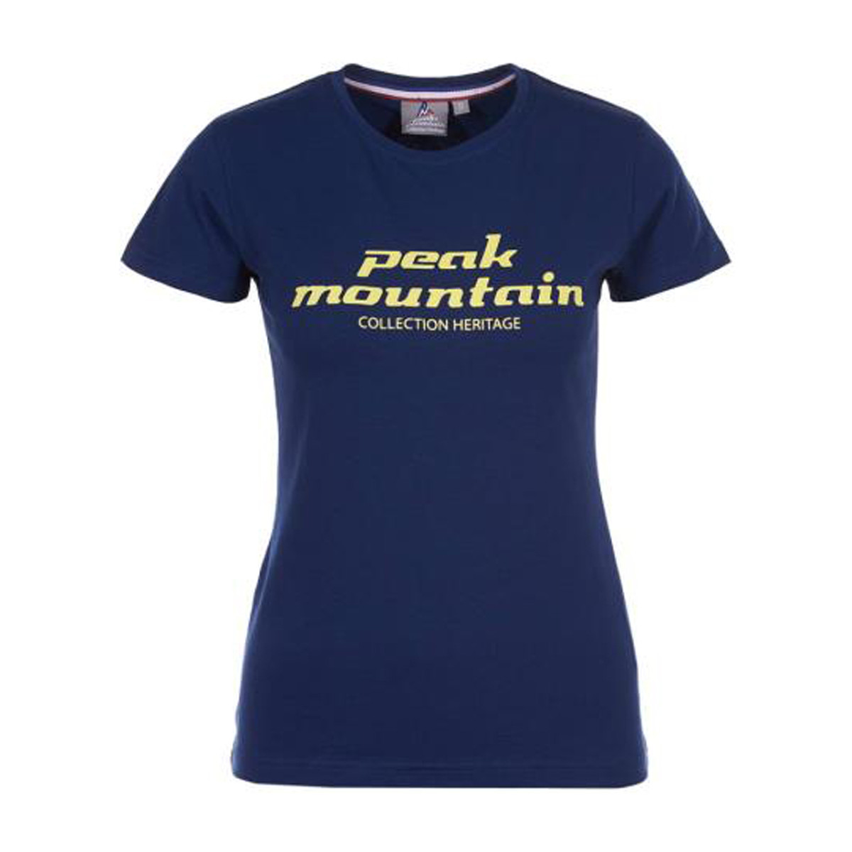 Vêtements Femme T-shirts manches courtes Peak Mountain T-shirt manches courtes femme ACOSMO Marine