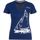 Vêtements Femme Reebok Svart och vit figurnära sport-t-shirt T-shirt manches courtes femme ADRIO Marine