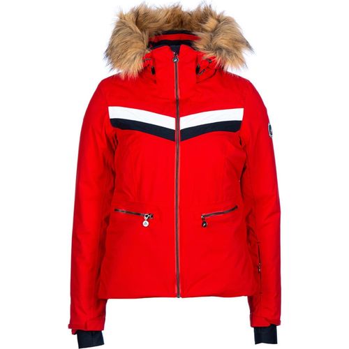 Peak Mountain Blouson de ski femme ATALANTE Rouge - Vêtements Blousons Femme  159,90 €
