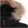 Vêtements Femme Doudounes Peak Mountain Doudoune de ski vraie fourrure femme ATOLE Noir