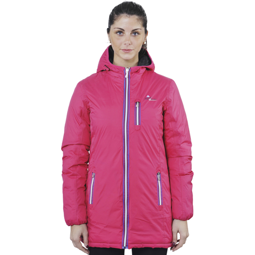 Peak Mountain Doudoune longue réversible de ski femme AWILL Rose -  Livraison Gratuite | Spartoo ! - Vêtements Doudounes Femme 109,00 €