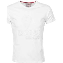 Vêtements Homme T-shirts manches courtes Degré Celsius T-shirt manches courtes homme CABOS Blanc