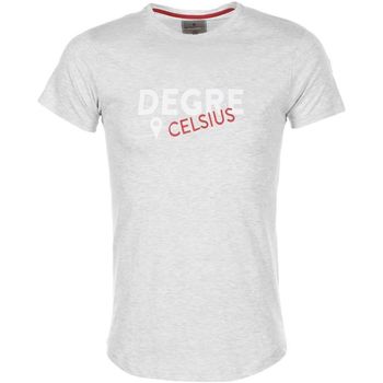 Vêtements Homme T-shirts manches courtes Degré Celsius T-shirt manches courtes homme CALOGO GRIS