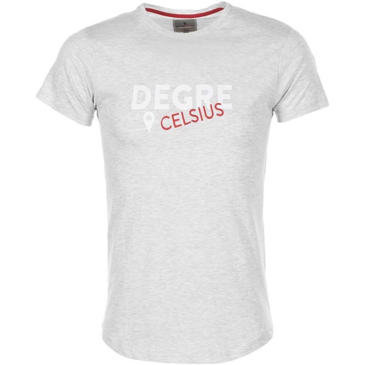Vêtements Homme T-shirts manches courtes Degré Celsius T-shirt manches courtes homme CALOGO Gris