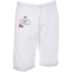 Vêtements Homme Shorts / Bermudas Vent Du Cap Bermuda homme CANARY Blanc