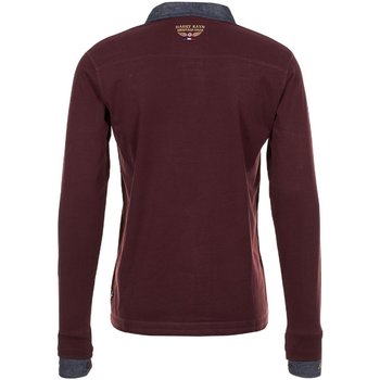 Harry Kayn Polo manches longues homme CAZBA Rouge