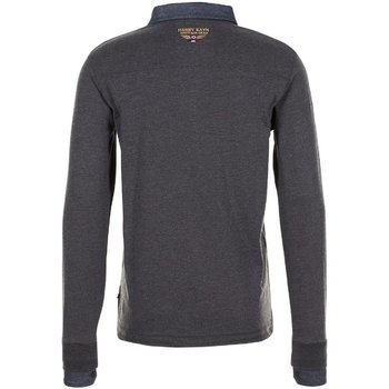Harry Kayn Polo manches longues homme CAZBA Gris
