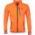 Vêtements Homme Polaires Peak Mountain Blouson polar shell homme CLIMATE Orange