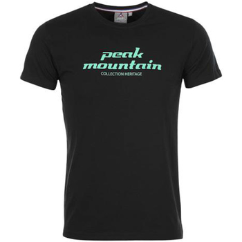 Vêtements Homme La sélection cosy Peak Mountain T-shirt manches courtes homme COSMO Noir