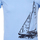 Vêtements Garçon zip-up padded hooded jacket T-shirt manches courtes garçon ECADRIO Bleu