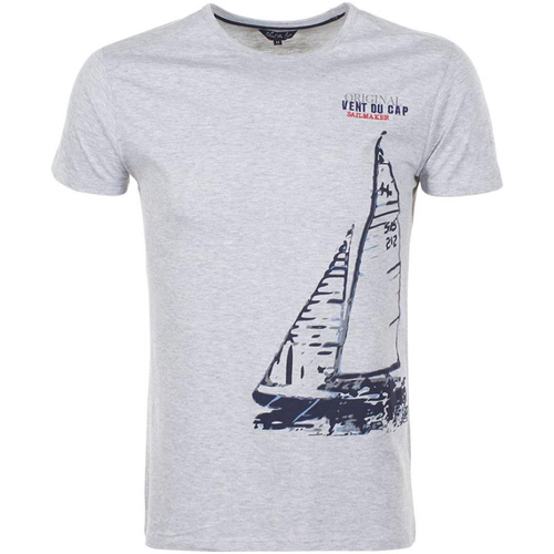 Vêtements Garçon T-shirts manches courtes T-shirt Bianco Mts0682-wh11 T-shirt manches courtes garçon ECADRIO Gris