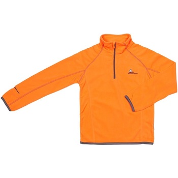 Vêtements Garçon Polaires Peak Mountain Sweat polaire garçon ECAFINE Orange