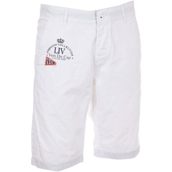 Vêtements Garçon Shorts / Bermudas Vent Du CAP Boots Bermuda garçon ECANARY Blanc