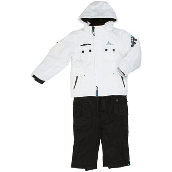 Vêtements Garçon Pantalons Peak Mountain Ensemble de ski garçon ECARDIDENTE Blanc